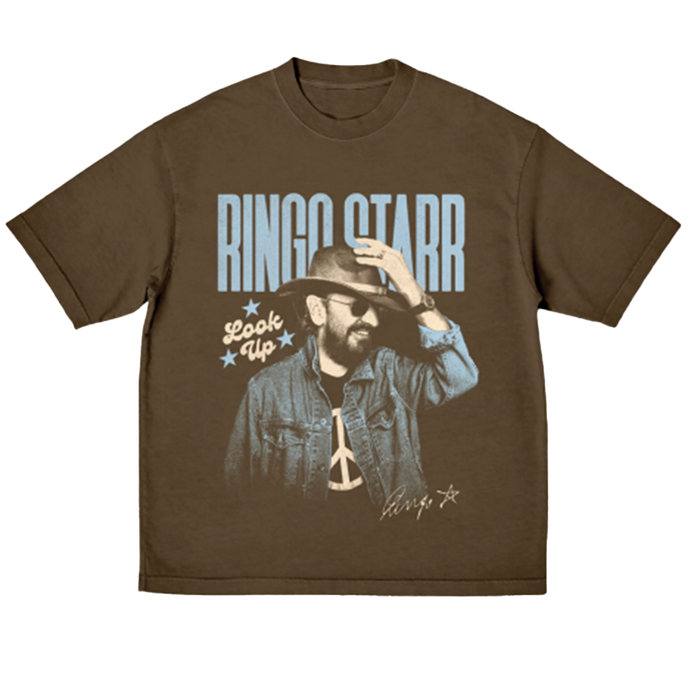 Look Up Brown T-Shirt
