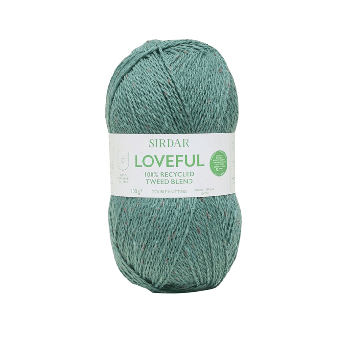 Sirdar Loveful Recycled Tweed - 205 - Pine | Yarn at Michigan Fine Yarns
