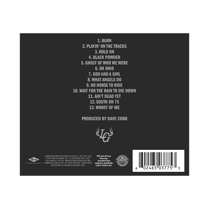 Luke Grimes (CD) Back