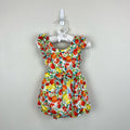 Luli & Me Ruffle Fruit Sun Suit Romper 18 Months