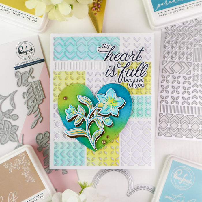 Lush Elegance press plate