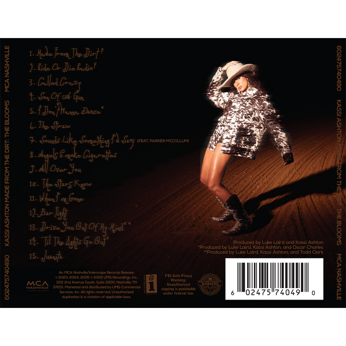 Made From The Dirt: The Blooms (CD-Signed) Back