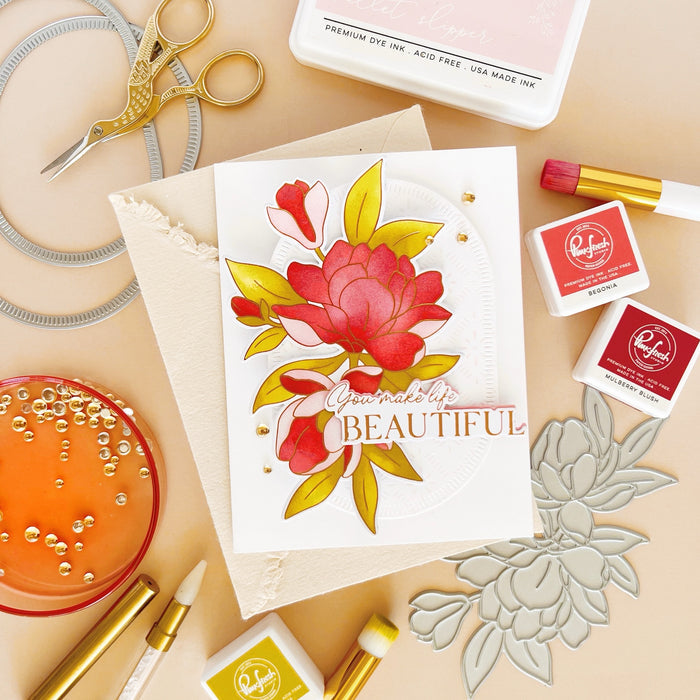 Magnificent Magnolia press plate