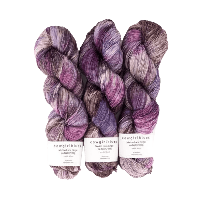 Cowgirlblues Merino Lace Multis -All the Single Ladies  | Yarn at Michigan Fine Yarns
