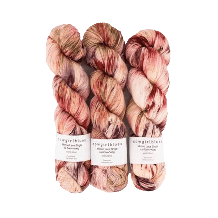 Cowgirlblues Merino Lace Multis -Bette Midler  | Yarn at Michigan Fine Yarns