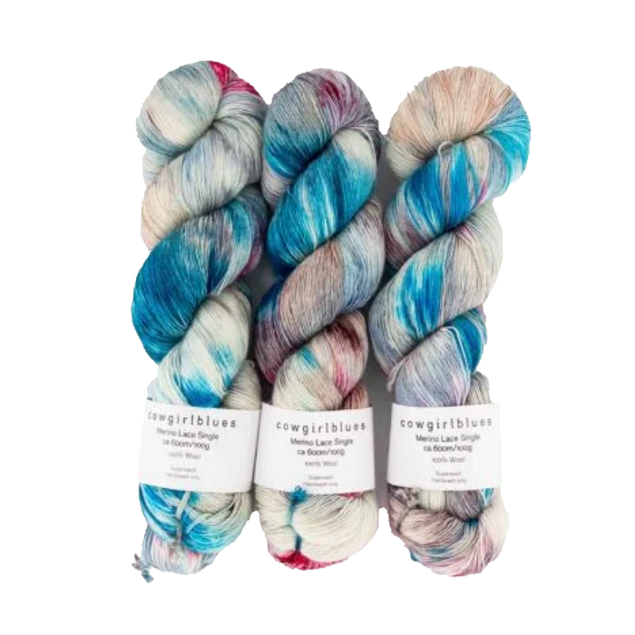 Cowgirlblues Merino Lace Multis -Diana Ross  | Yarn at Michigan Fine Yarns
