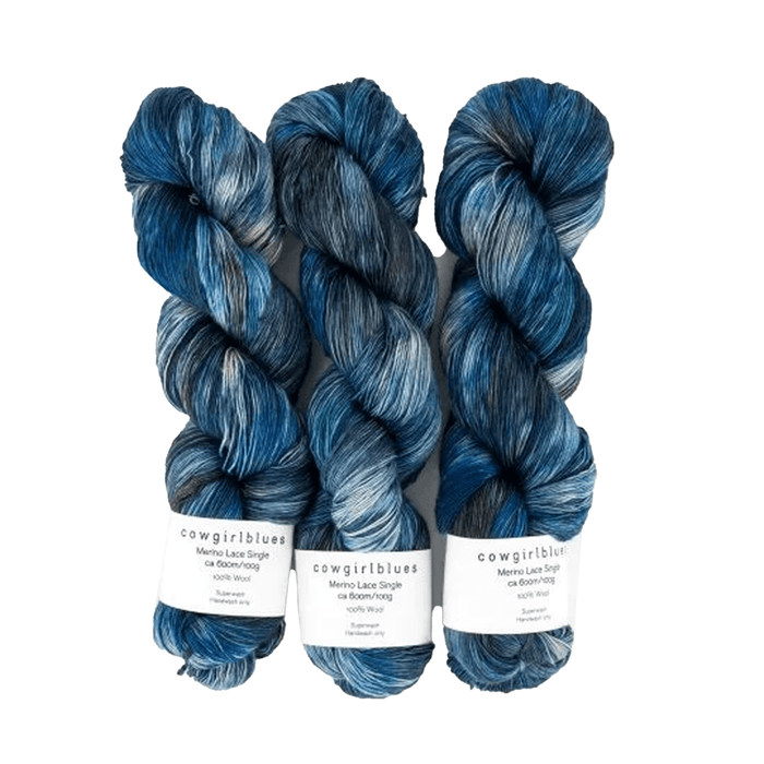 Cowgirlblues Merino Lace Multis -Far From the Shallow  | Yarn at Michigan Fine Yarns