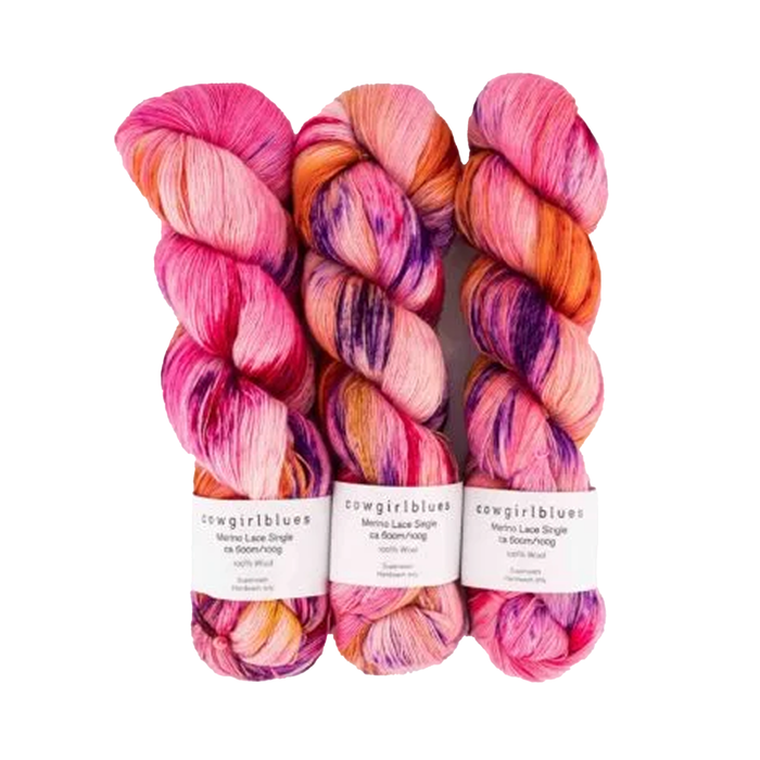 Cowgirlblues Merino Lace Multis -R.E.S.P.E.C.T.  | Yarn at Michigan Fine Yarns