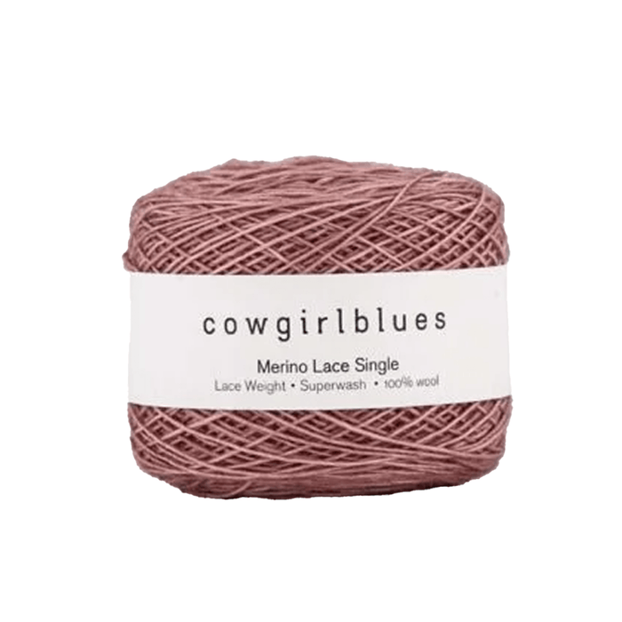 Cowgirlblues Merino Lace Single -Faded Rose  | Yarn at Michigan Fine Yarns