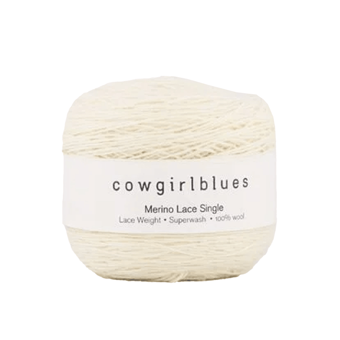 Cowgirlblues Merino Lace Single -Natural  | Yarn at Michigan Fine Yarns