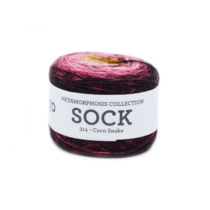 Malabrigo Metamorphosis Sock -314 - Corn Snake | Yarn at Michigan Fine Yarns