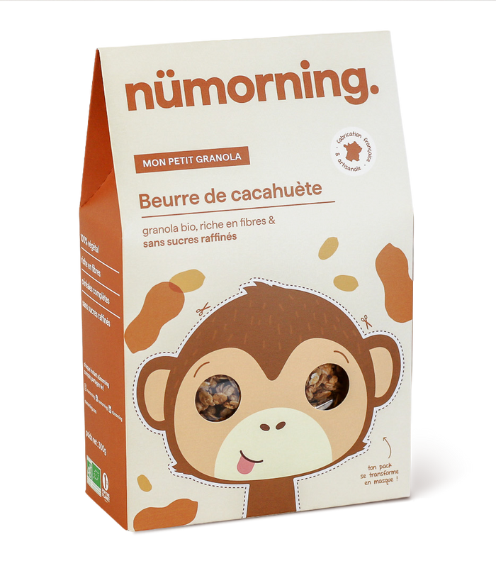 Mon petit granola bio beurre de cacahuète - 1