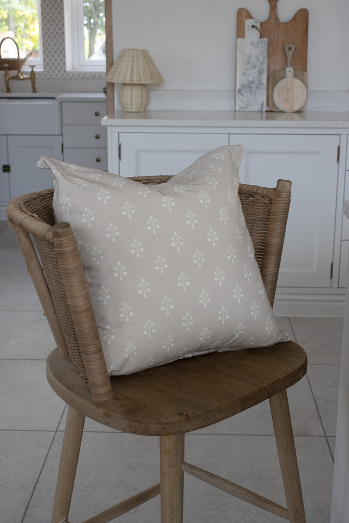 Oatmeal Meadow Cushion Cover