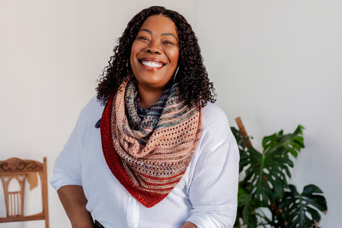 Michigan Fine Yarns Olivia Shawl Pattern - | Patterns at Michigan Fine Yarns