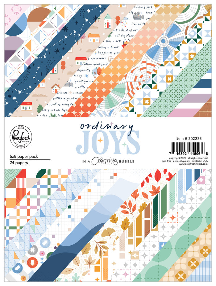 Ordinary Joys: 6x8 Paper Pack