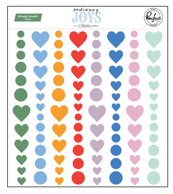 Ordinary Joys: Enamel Shapes