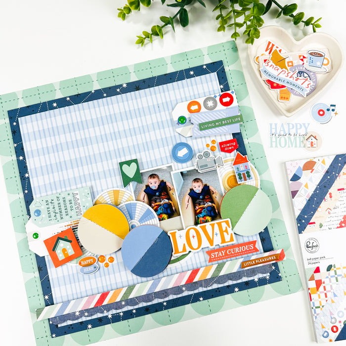 Ordinary Joys: Fabric Border Stickers