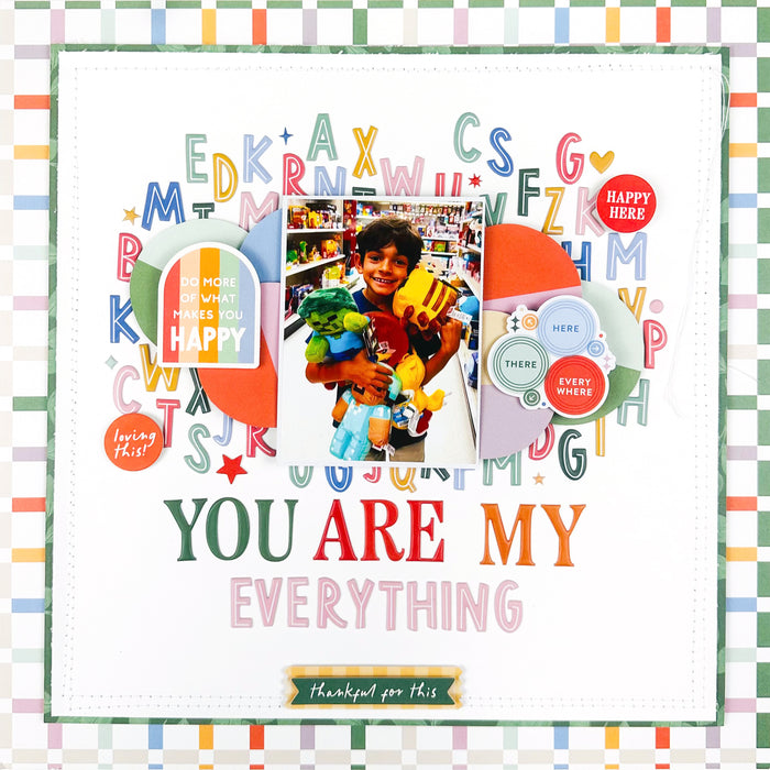 Ordinary Joys: Puffy Alpha Stickers