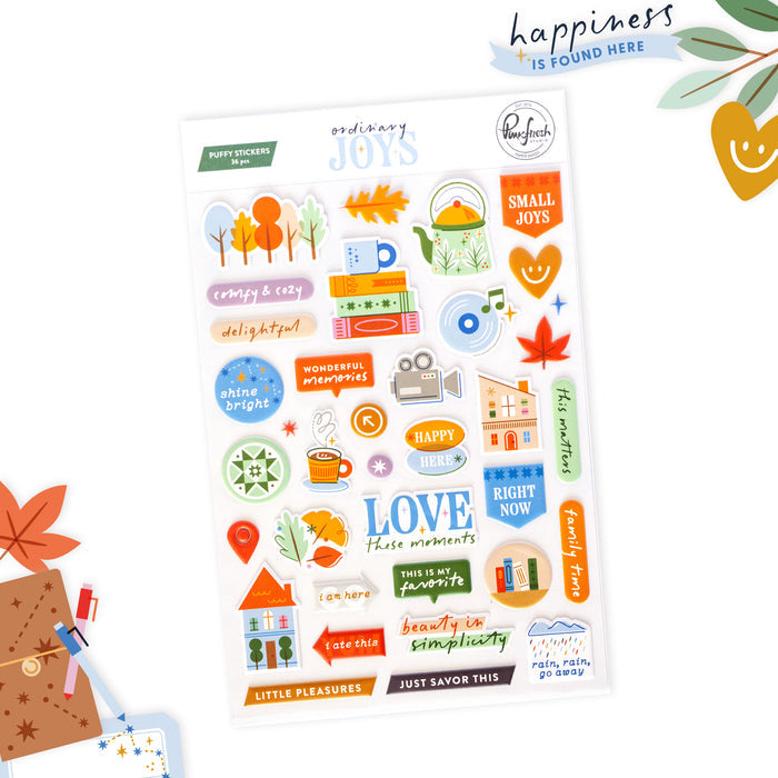 Ordinary Joys: Puffy Stickers