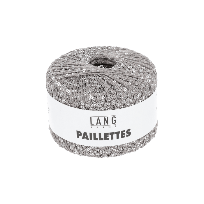 Lang Paillettes - 23 - Silver 7611862294082 | Yarn at Michigan Fine Yarns