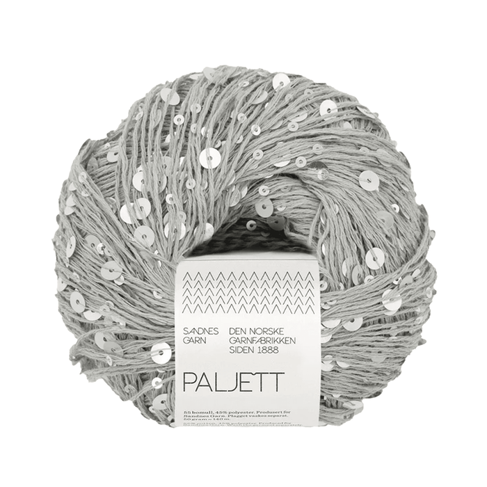Sandnes Garn Paljett - 1120 - Silver Spoon  | Yarn at Michigan Fine Yarns