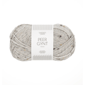 Sandnes Garn Peer Gynt Tweed - 1035 - Light Grey Melange / Autumn Tweed  | Yarn at Michigan Fine Yarns