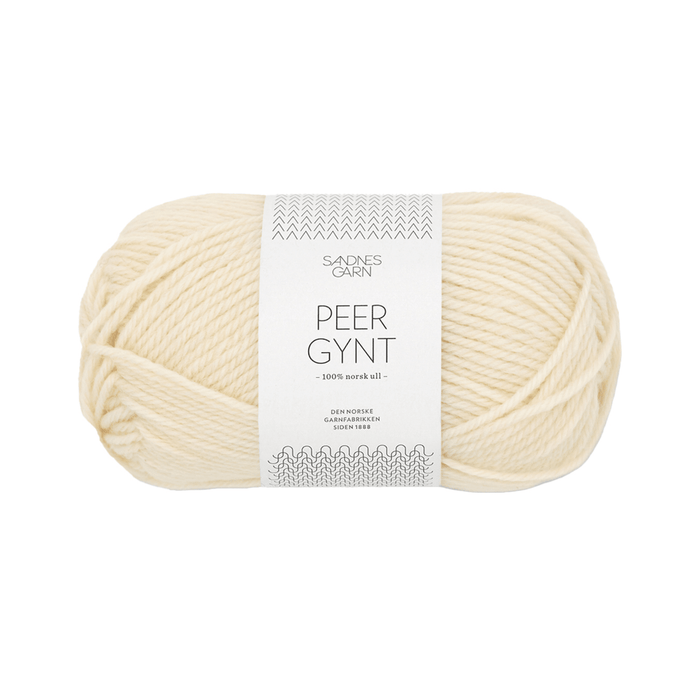 Sandnes Garn Peer Gynt - 1012 - Natural White  | Yarn at Michigan Fine Yarns
