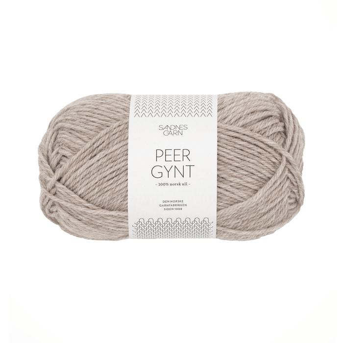 Sandnes Garn Peer Gynt - 2650 - Beige Melange  | Yarn at Michigan Fine Yarns