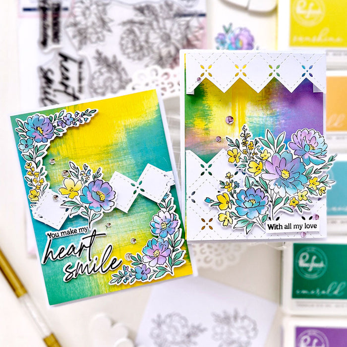 Peony Glow stamp