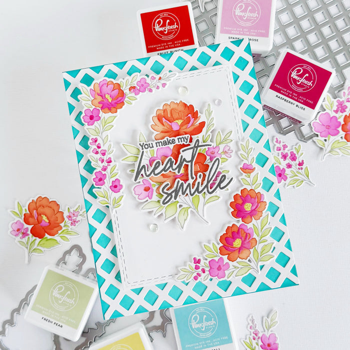 Peony Glow stamp