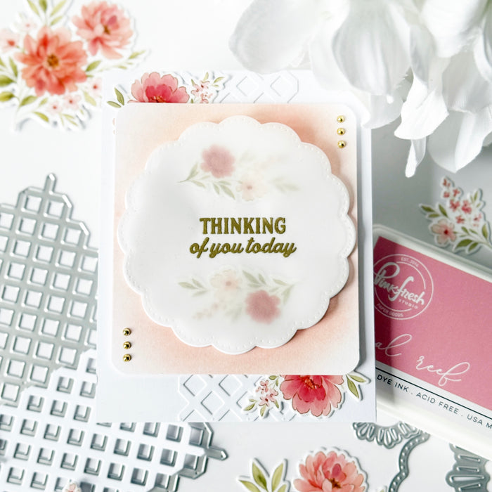 Peony Glow stamp