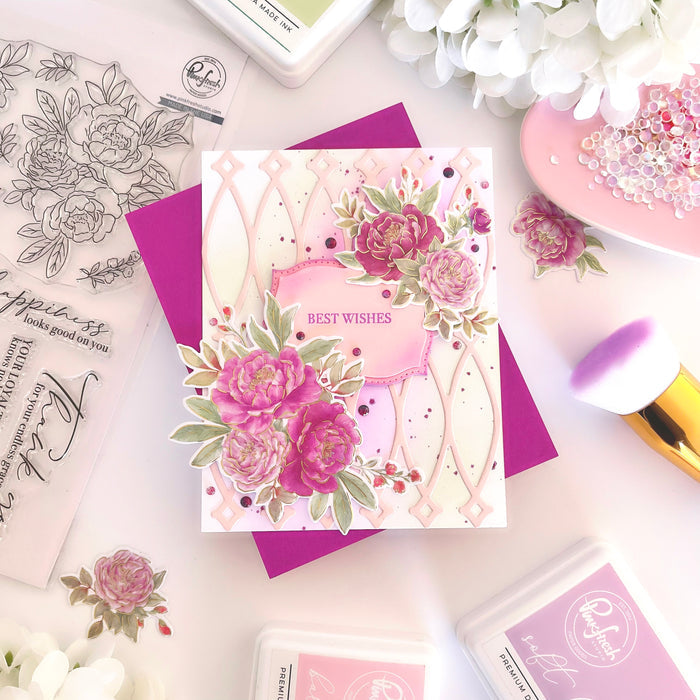 Peony Perfection: Pink washi