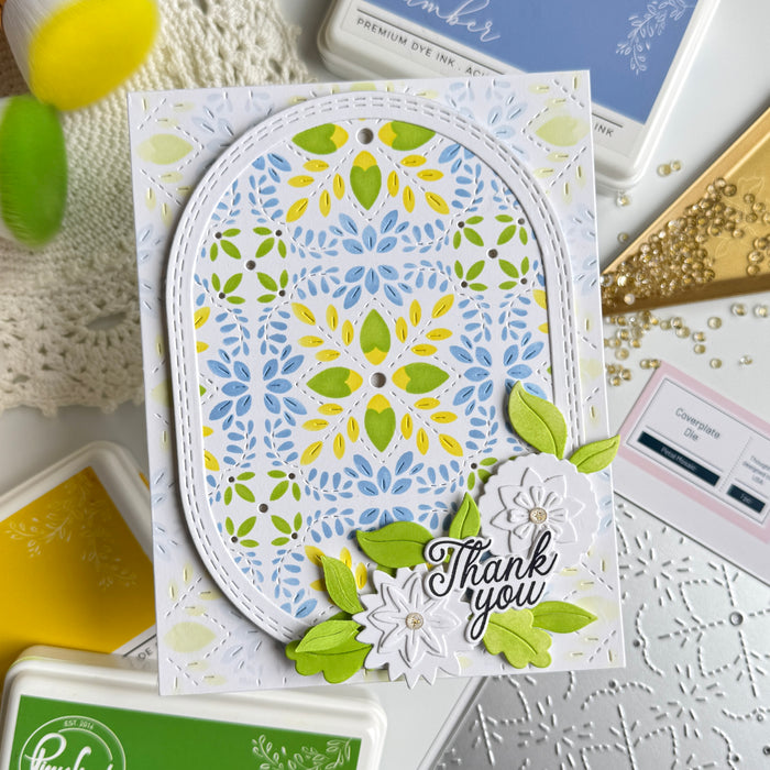 Petal Mosaic stencil