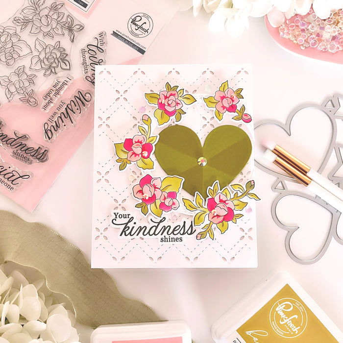 Petal Poise stamp