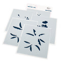 Plumeria stencil