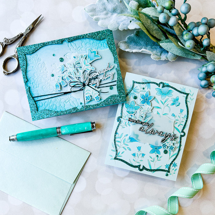 Print Shop: Modern Botanicals die