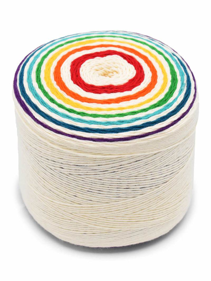 Queensland Rainbow Cake - 101 - Ivory 840373405299 | Yarn at Michigan Fine Yarns