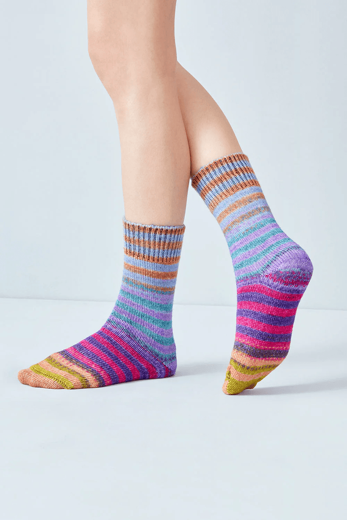Urth Yarns Ready Made Uneek Socks - Stardust Crew - Small | Kits at Michigan Fine Yarns