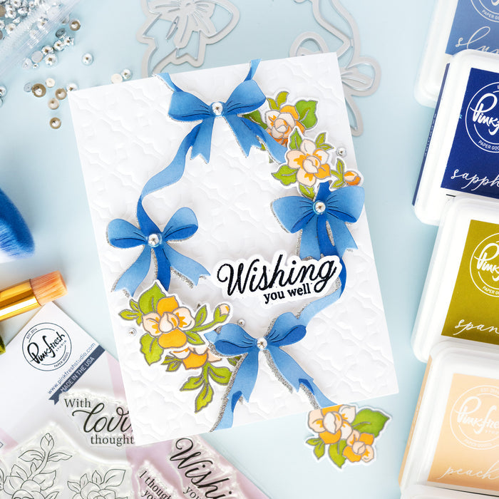 Ribbon Splendor stencil