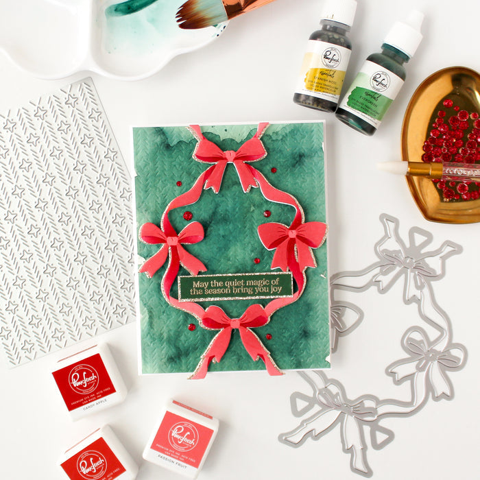 Ribbon Splendor stencil