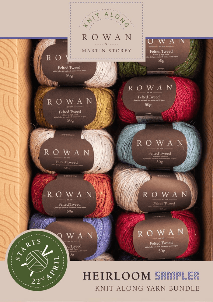 Sirdar Rowan Heirloom Sampler Blanket - Original Colorway  | Kits at Michigan Fine Yarns