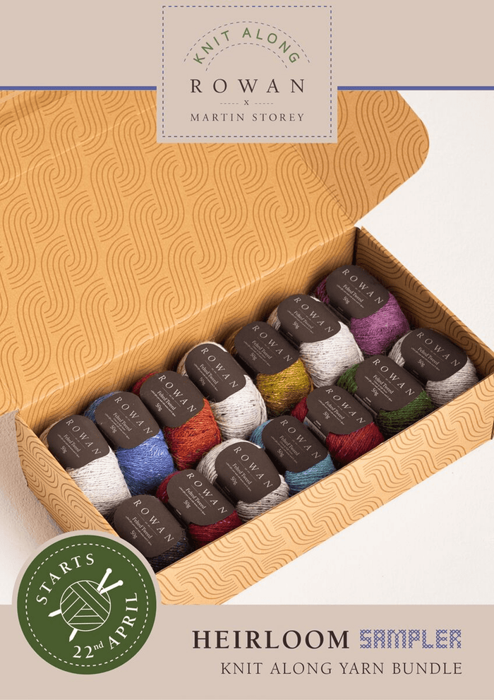 Sirdar Rowan Heirloom Sampler Blanket - Original Colorway  | Kits at Michigan Fine Yarns