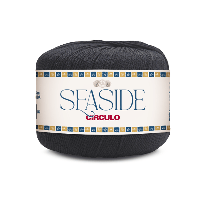 Circulo Yarns Seaside -610 - Black  | Yarn at Michigan Fine Yarns