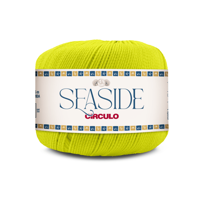 Circulo Yarns Seaside -1729 - Neon Yellow  | Yarn at Michigan Fine Yarns