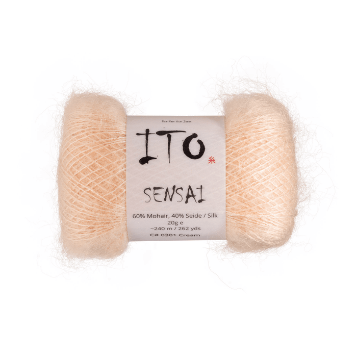 ITO Sensai -301 - Cream 4255699406589 | Yarn at Michigan Fine Yarns