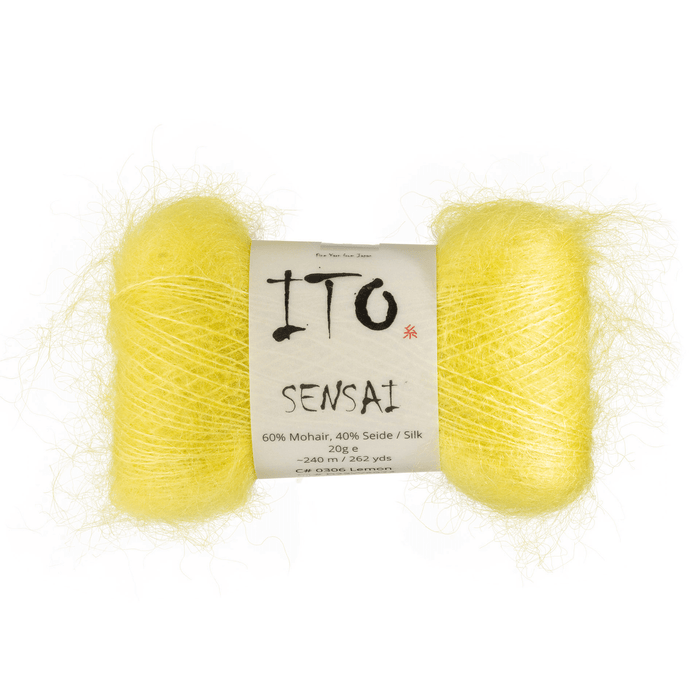 ITO Sensai -306 - Lemon  | Yarn at Michigan Fine Yarns