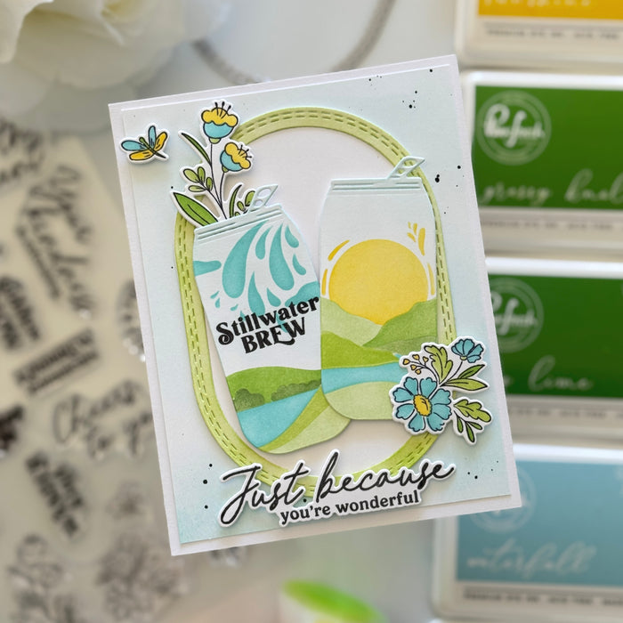 Sippable Scenes stamp