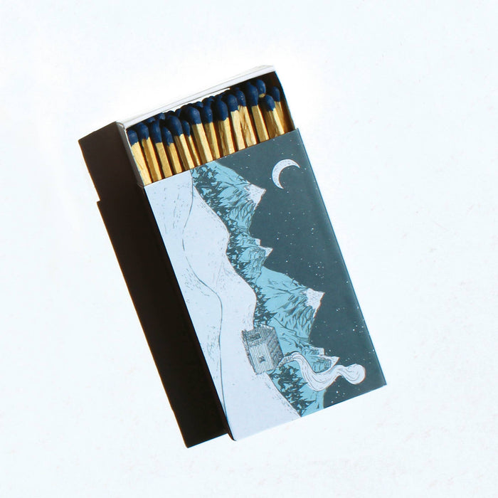 Snowcapped Mountains - XL 4" Matchbox