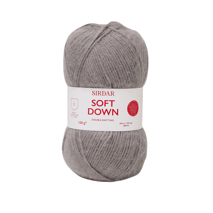 Sirdar Soft Down - 102 - Brushed SIlver | Yarn at Michigan Fine Yarns