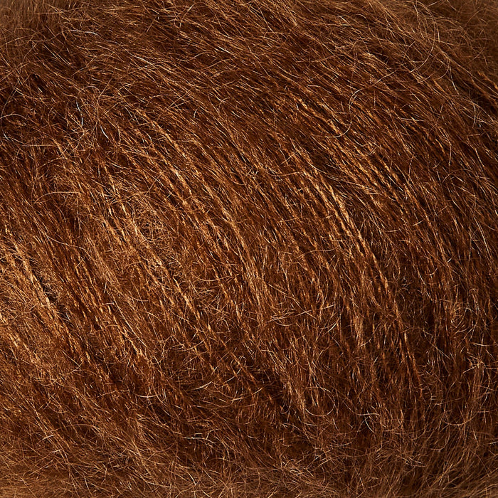 Knitting for Olive Soft Silk Mohair - Dark Cognac  | Yarn at Michigan Fine Yarns